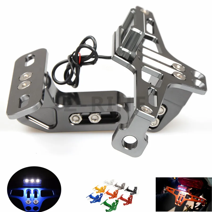 Универсальный кронштейн для номерного знака Fender мотоцикла аксессуары Ducati Monster Il