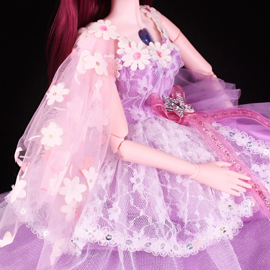 60 см BJD 18 суставов имитация смарт кукла принцесса говорящие игрушки девочка