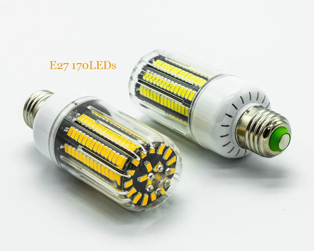 E27 E14 5736 5730SMD светодиодные лампы для кукурузы 20 Вт 15 12 9 7 5 прожекторы 31 58 74 105 140 170