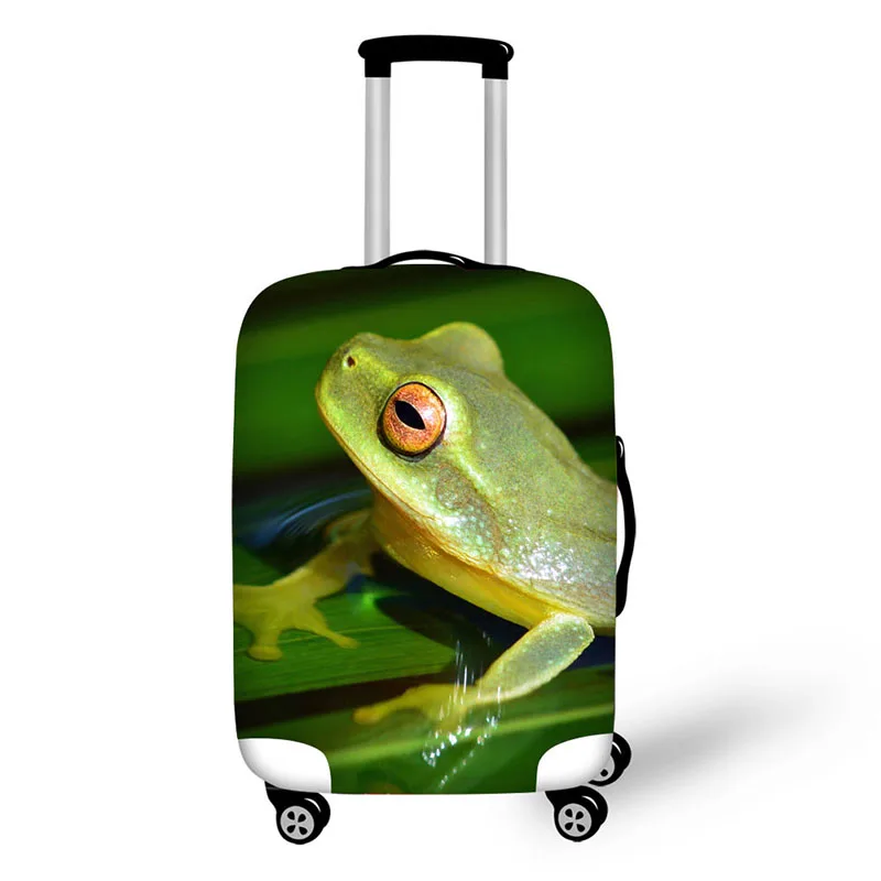 Frog Animals Print luggage protector cover suitcases covers Waterproof accessory bags travel trolley case | Багаж и сумки