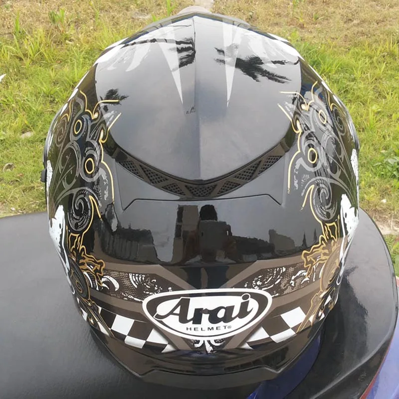 2018 Motorcycle helmet With Inner Sun Visor Racing Helmet Safety Double Glasses Full Face Helmets Size M L XL XXL | Автомобили и