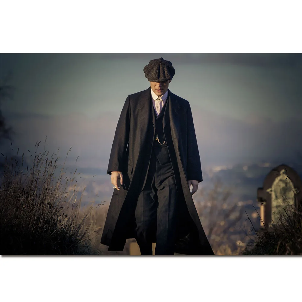 Peaky Blinders ТВ-шоу плакат искусство шелковая ткань принты 32*48 дюймов настенные