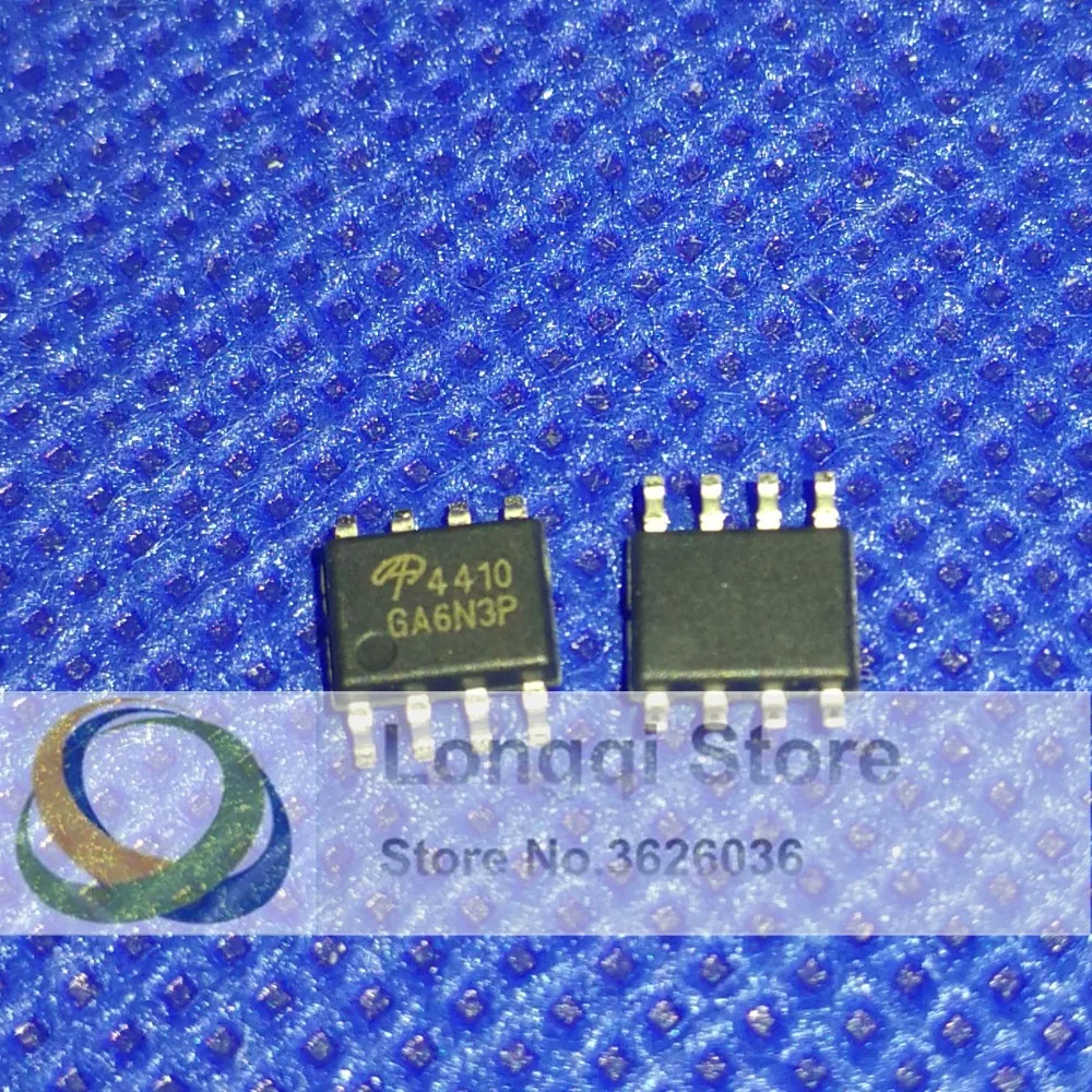 10 шт. AO4410 4410 SOIC 8 соп n канальный улучшенный режим полевой эффект транзистор NPN 15A 30