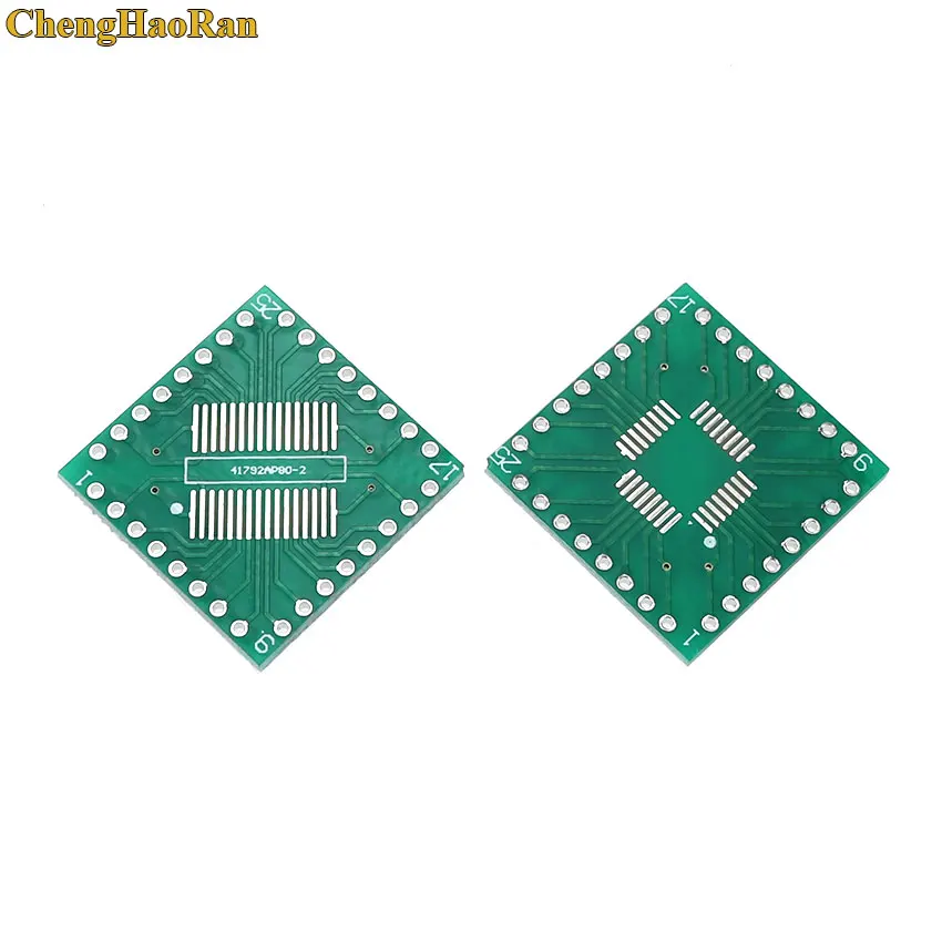 ChengHaoRan 5 шт. адаптер PCB SOP32 SSOP32 QFP32 TQFP32 LQFP32 FQFP32 TO DIP 32 переводная плата 0 8 мм Шаг IC