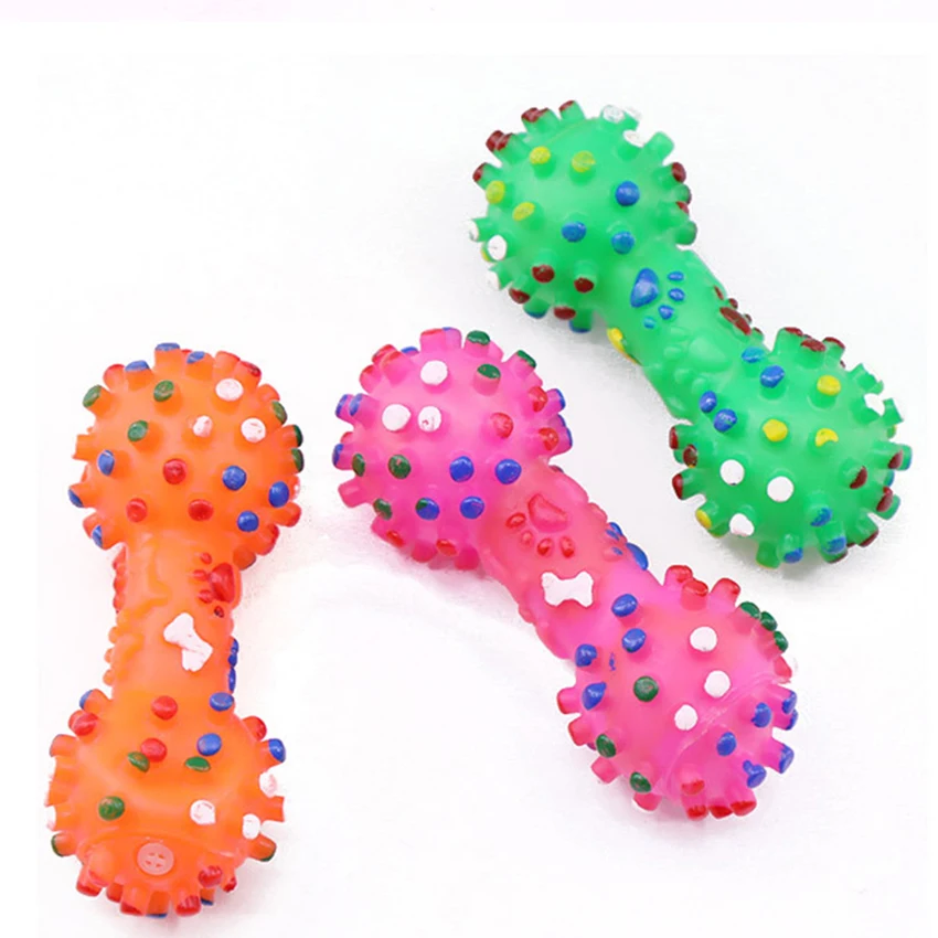 Pets Squeak Sound Toys Bone Shape Playing Balls Squeakers Outdoor Training Interaction Supplies Chew Toy Molar Tooth Cleaning | Дом и сад