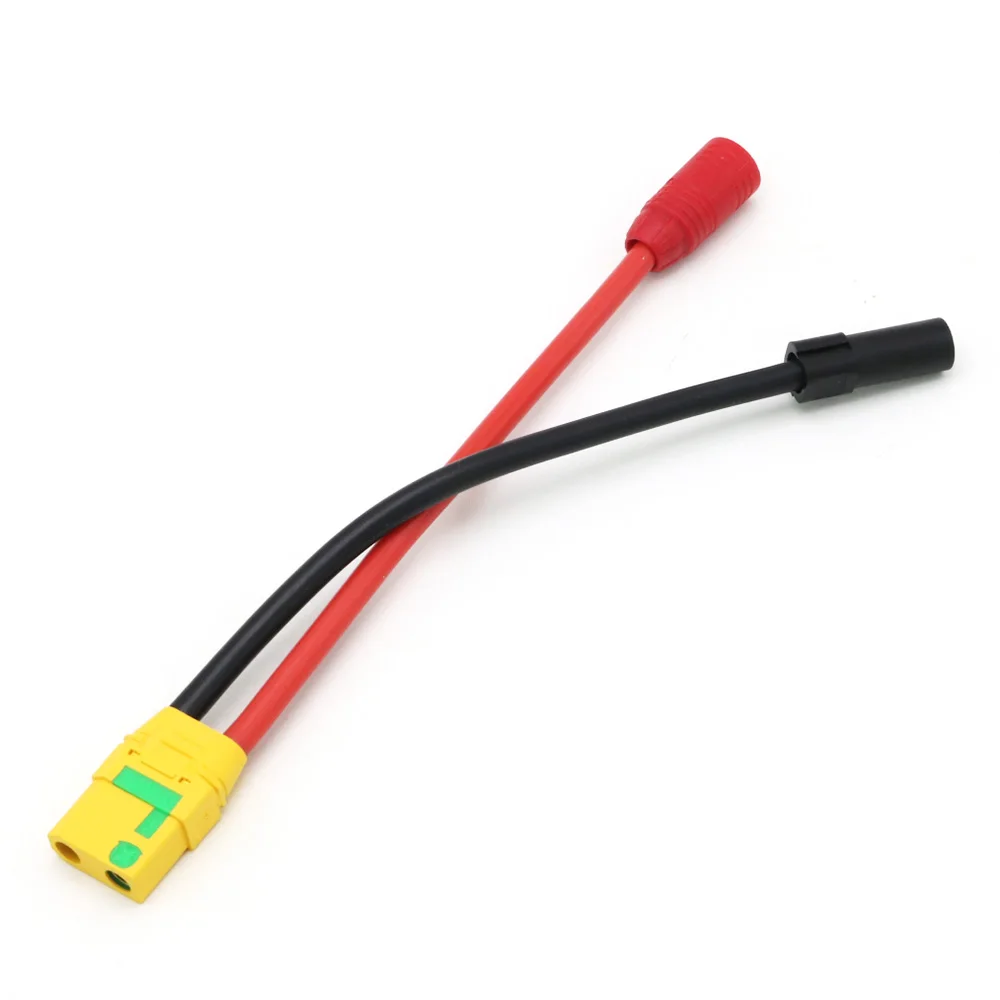 Переходник Amass EC5 /XT60 /XT90S Female to XT150 / AS150 Male/Female провод 10AWG 15 см для радиоуправляемых