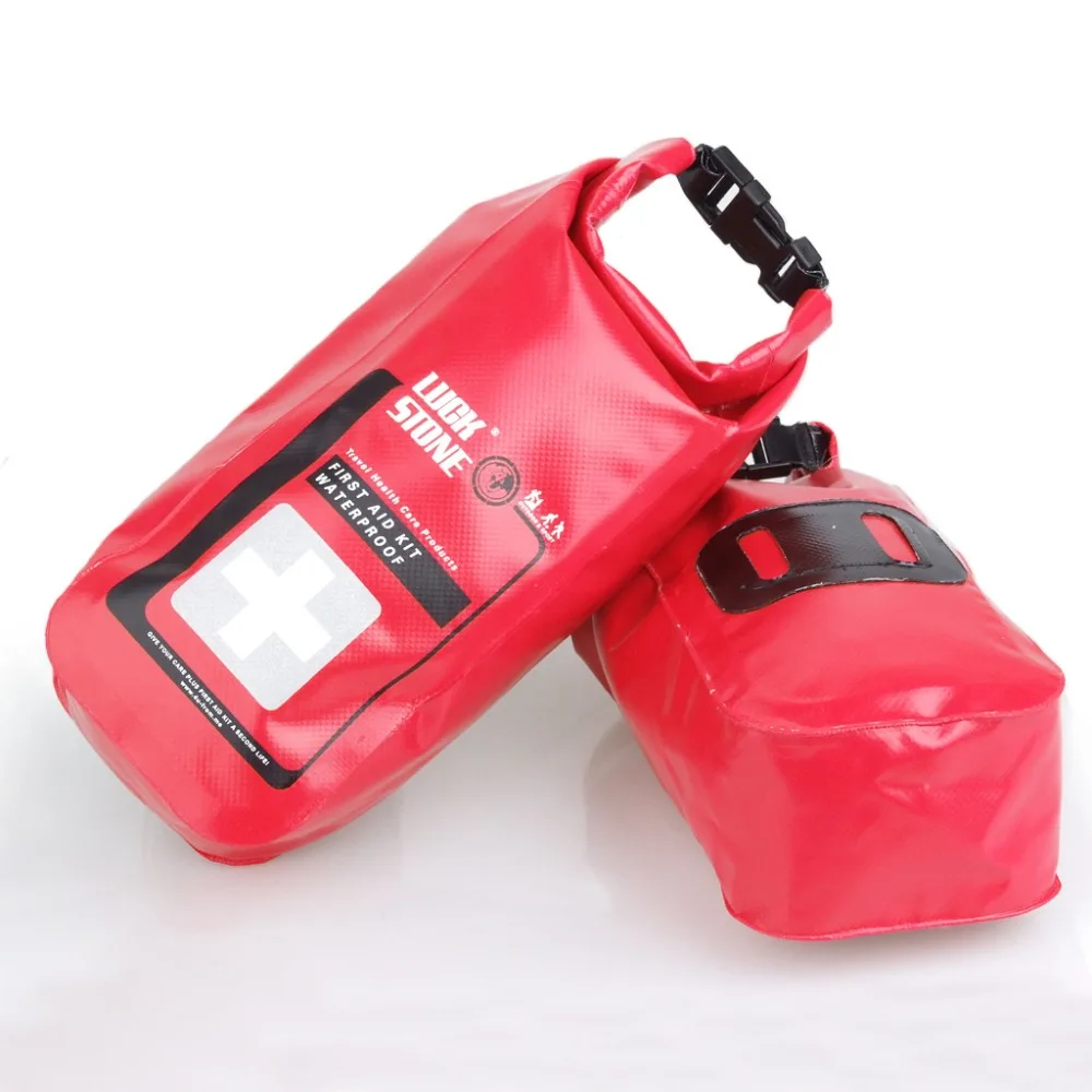 

Emergency Kit Bag Waterproof First Aid Kits Outdoor Mini Medical Storage Bag For Camping Travel Health Care Product PVC Material