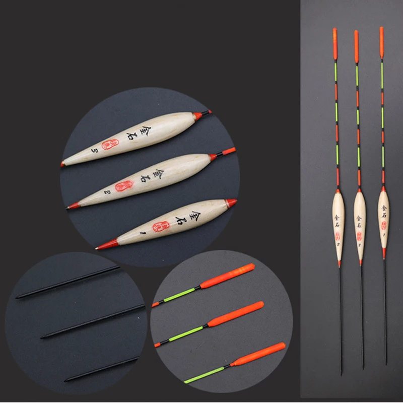 Профессиональный поплавок для рыбалки 3 шт./лот мелководья пресноводной