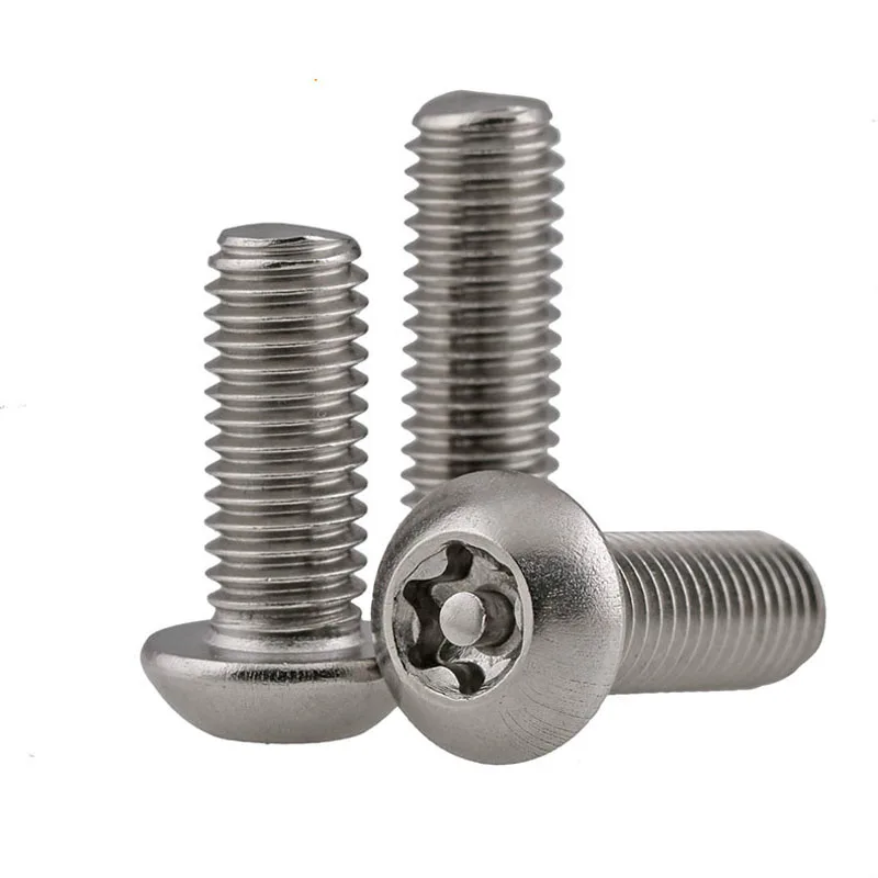 20 шт. M5*6/8/10...30 мм 304 винты из нержавеющей стали в форме сливы полукруговая головка