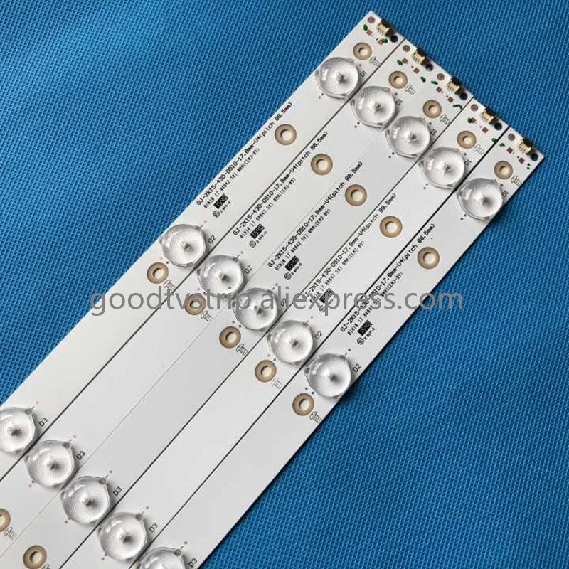 Светодиодный Подсветка 10 лампы Газа для Фил ips 43 &quotТВ Lb43013 43pfg550 1/77 43pfg510 2/78