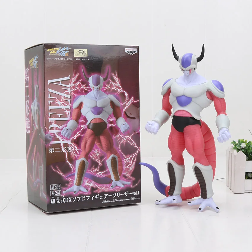 Dragon Ball Z DX фигурки Фриза морозильник Dragon Ball Кай Супер Saiyan Frieza ПВХ Фигурки коллекционные игрушки 18/21 см - Цвет: 21cm with box
