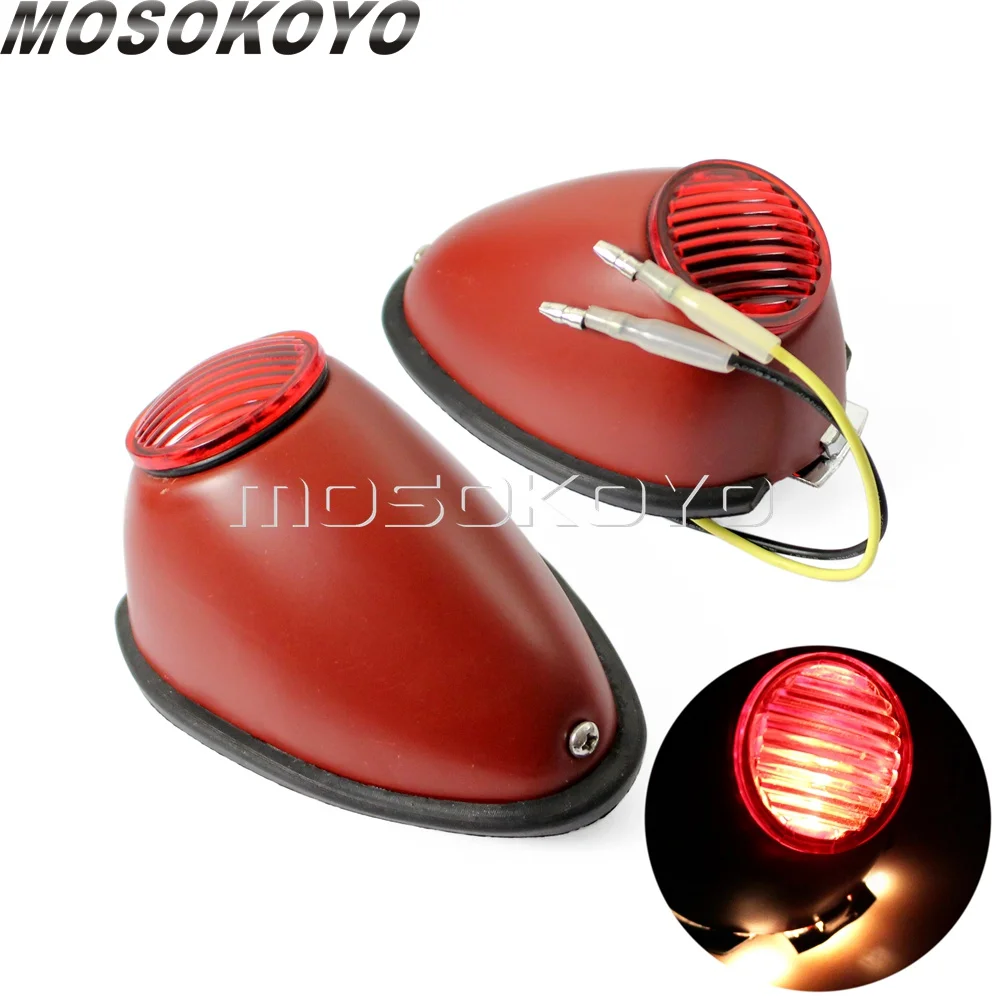 2 x Sidecar Fender светильник s красный задний стоп-светильник Урал для BMW Zundapp DS DBK KS KS750 M1