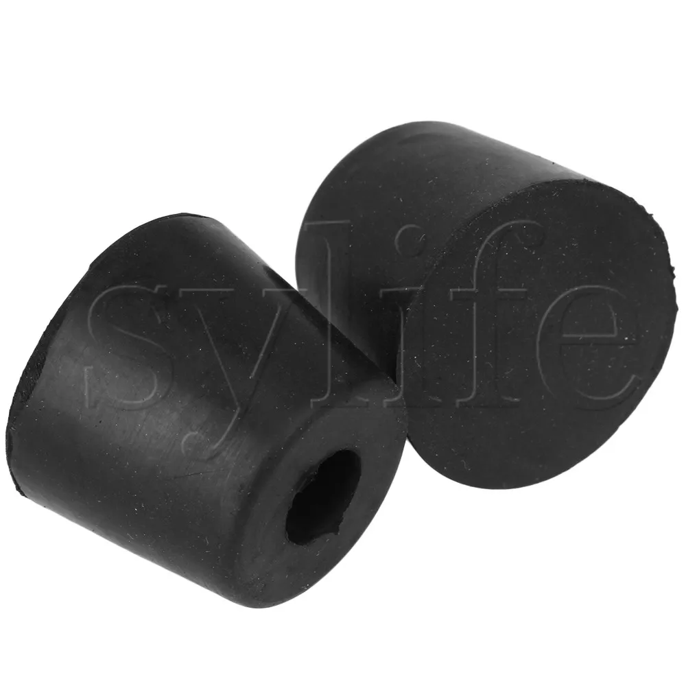 10pcs Round Black Rubber Chair Leg Pad Cover 31x24x25mm Furniture Feet Non-slip | Инструменты