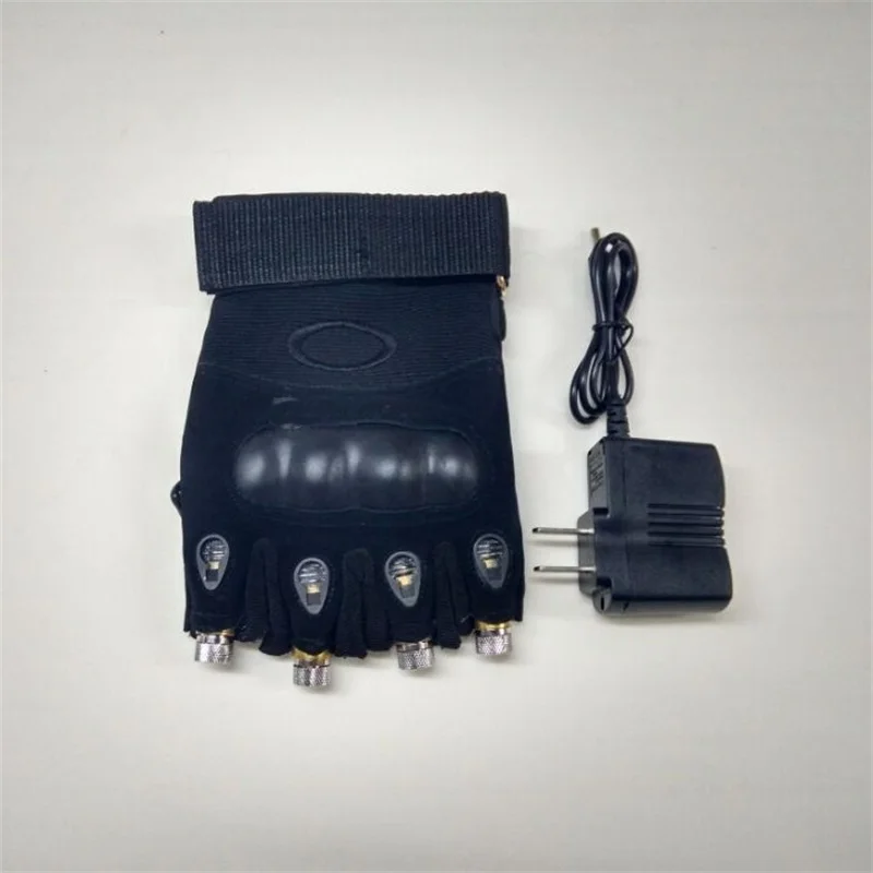 Wecool зеленые красные лазерные перчатки с 4 зелеными красными лазерами Мужские