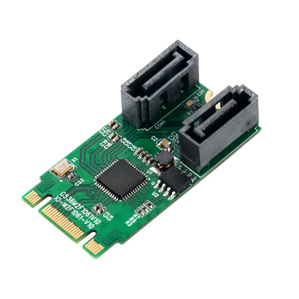 M.2 B + M слот для ключей на 2 порта SATA 6G RAID адаптер контроллер порт поддержки карты win