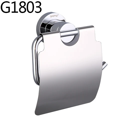 G1803 Gappo аксессуары для ванной комнаты держатель для полотенец держатель для бумаги двойной держатель для зубной щетки банное полотенце заднее полотенце кольцо наборы для ванной комнаты - Цвет: G1803