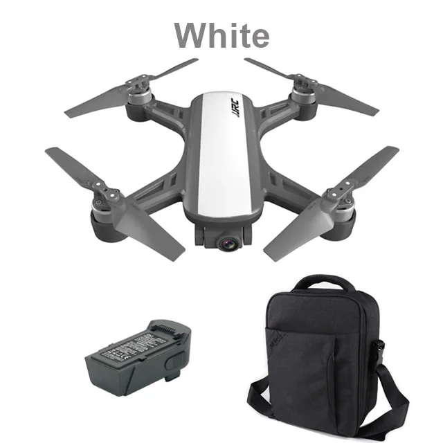 White 1Battery JJRC X9 5G 1080 P WiFi FPV HD Камера gps Радиоуправляемый Дрон Gimbal потока позиционирования высота Удержание Quadcopter дистанционного управление вертолеты игрушки - Цвет: White 1Battery