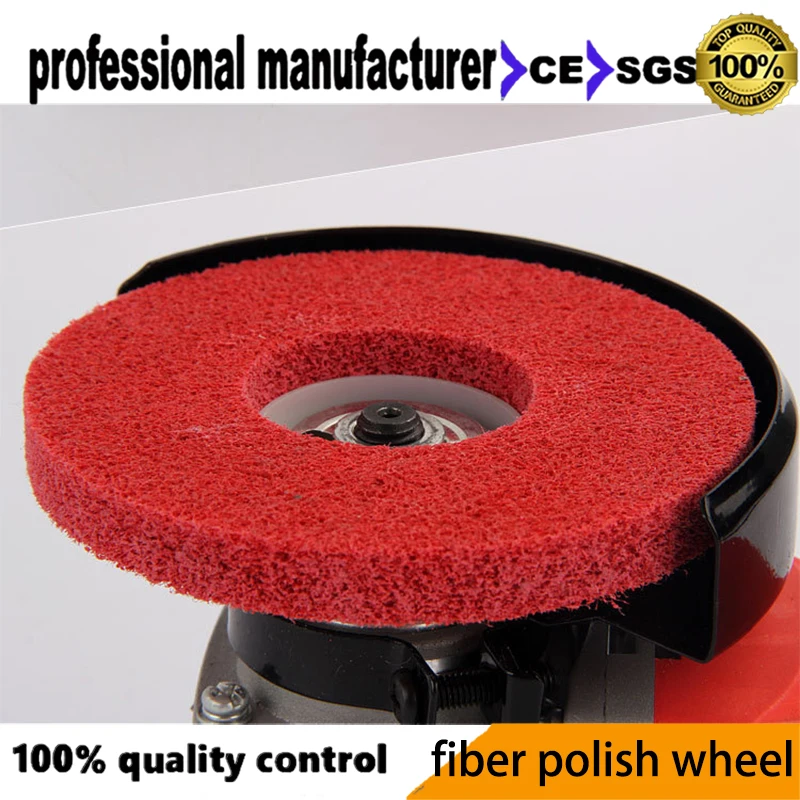 

fiber wheel grinding wheel for polishing 100mm 16mm core hole at good price and fast delivery