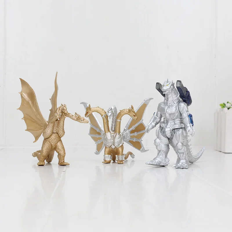 4 шт./компл. мультяшный фильм Kaiju динозавр Альтман Фигурки игрушки фильмы king of the