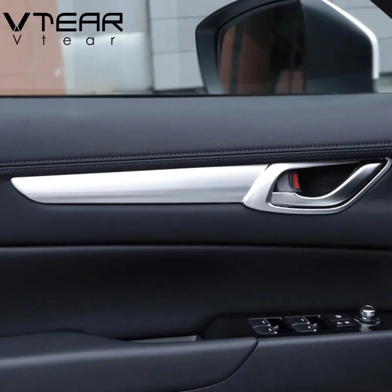 Vtear для Mazda CX 5 CX5 2020 2019 аксессуары интерьера Дверная ручка панель накладка ABS