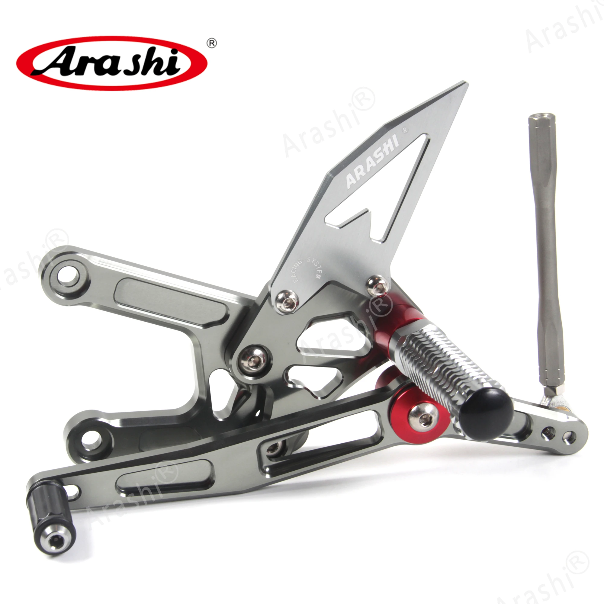 Arashi YZF R6 2017 2018 2019 2020 2021 CNC регулируемая подножка для YAMAHA 2017-2021 всадник задняя Пег