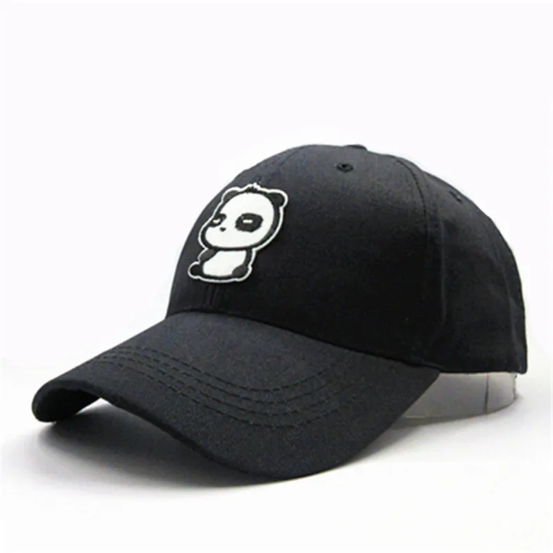 Кепка с вышивкой love panda хлопковая бейсболка кепка в стиле хип-хоп регулируемая