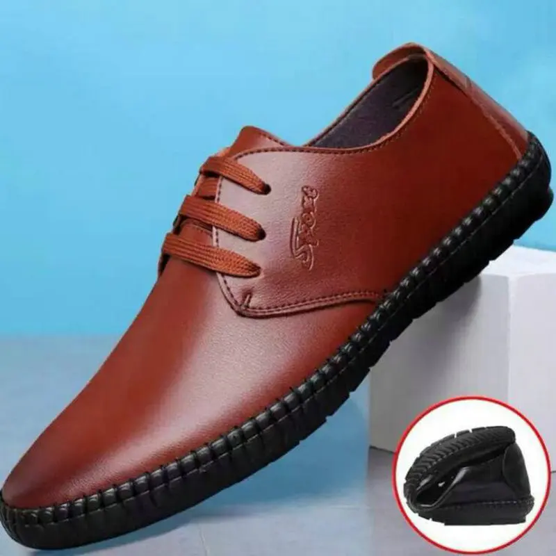 Male winter keep warm with fur Formal Office Business Oxfords shoes Men Fashion flats super soft Men's Casual Shoes OO-8888 | Обувь