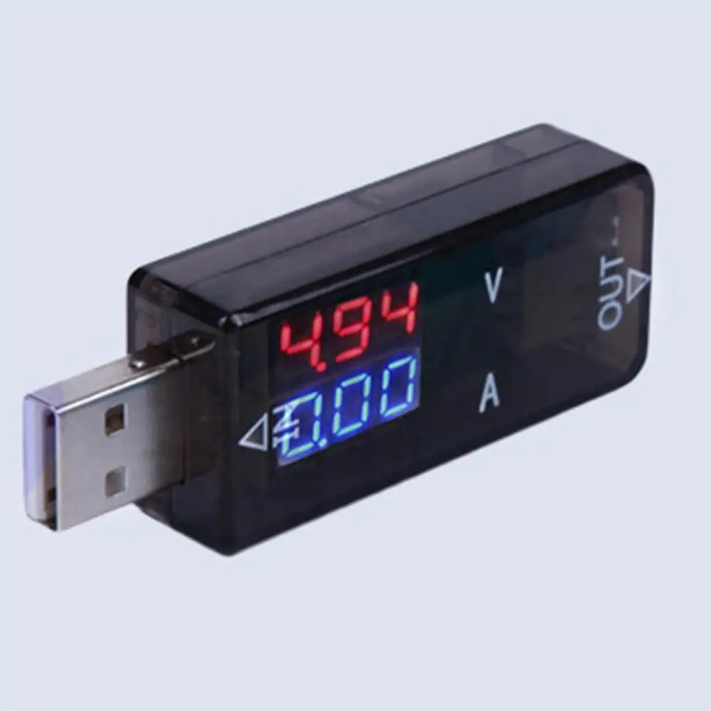 Цифровой USB тестер AKDSteel амперметр вольтметр измеритель напряжения практичный