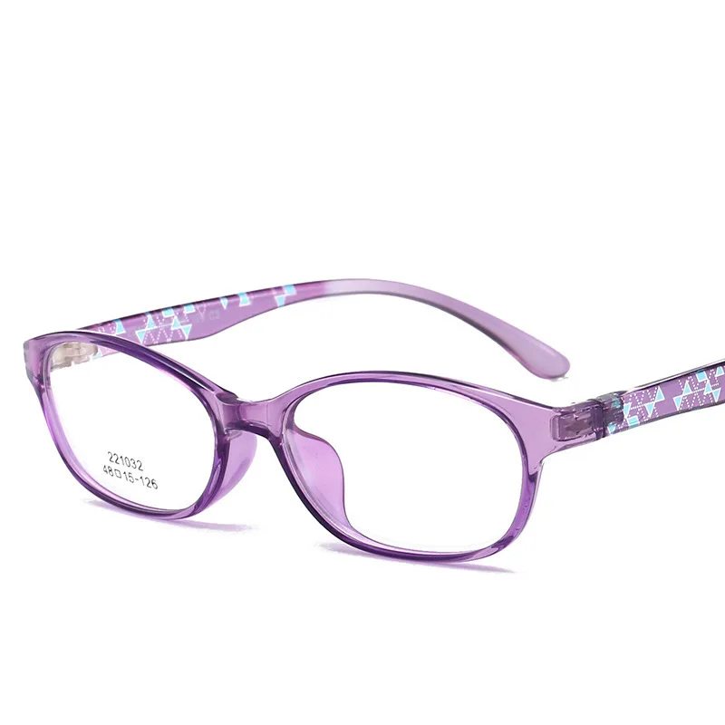 

KESMALL New TR90 Prescription Diopter Glasses Boys Girls Fashion Retro Spectacle Frames With Myopia Lens Occhiali Miopia XN871P