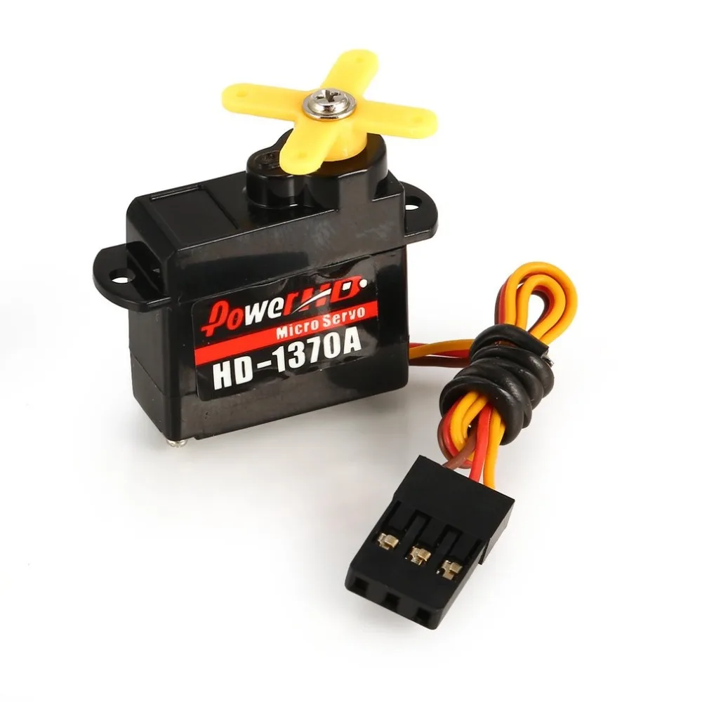 Мощность HD HD-1370A 0 6 кг Крутящий момент рулевого управления Мини цифровой