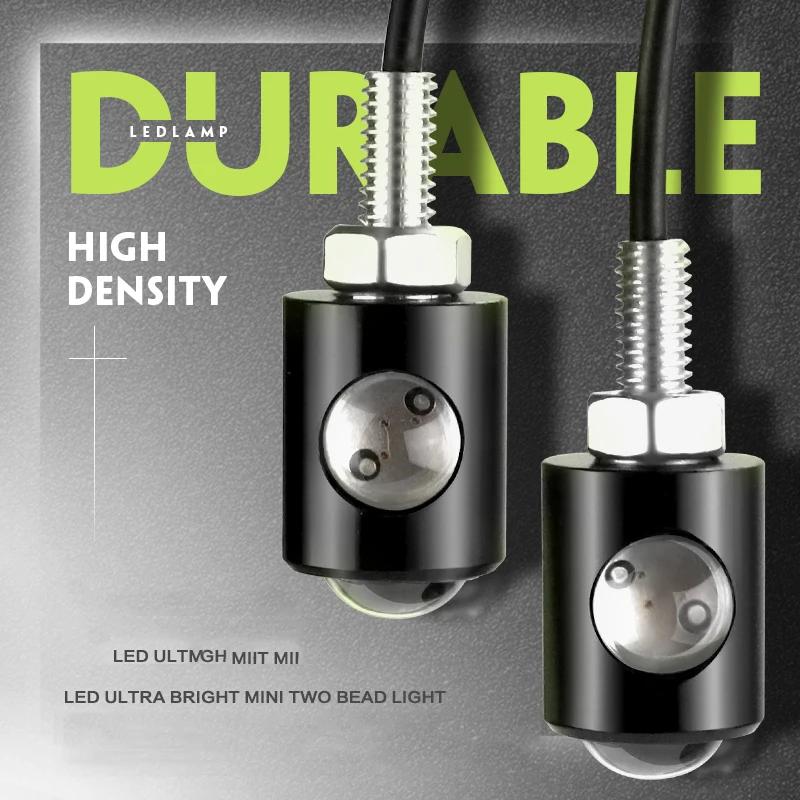 2 шт. задний номерной знак лампа аксессуары Болт свет белый светодиод Автомобиль