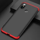 Чехол 3 в 1 для Xiaomi mi 8 SE, чехол с полной защитой 360 градусов, ударопрочный, деловой, матовый, Жесткий Чехол для Xiaomi 8 Mi8, Fundas