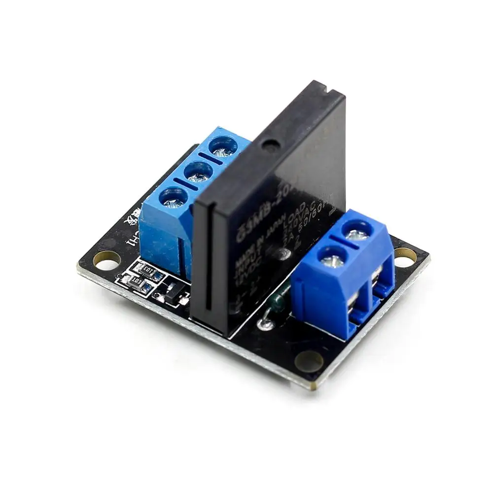 1 шт. 1 2 4 6 8 канальный 12 В DC релейный модуль твердотельный низкий уровень SSR AVR DSP G3MB-202P реле для Arduino