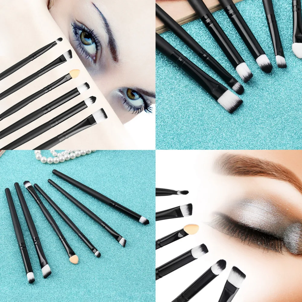 Новинка 2017 года Make Up Tool глаз Кисточки тени для век Подводка нос Смоки бровей Comestic