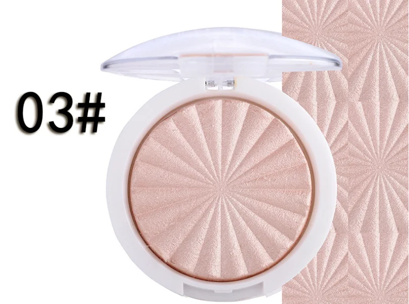 Glow Kit хайлайтер макияж Мерцающий Порошок хайлайтер палитра база осветитель изюминка лица Контур Золотой бронзатор - Цвет: A
