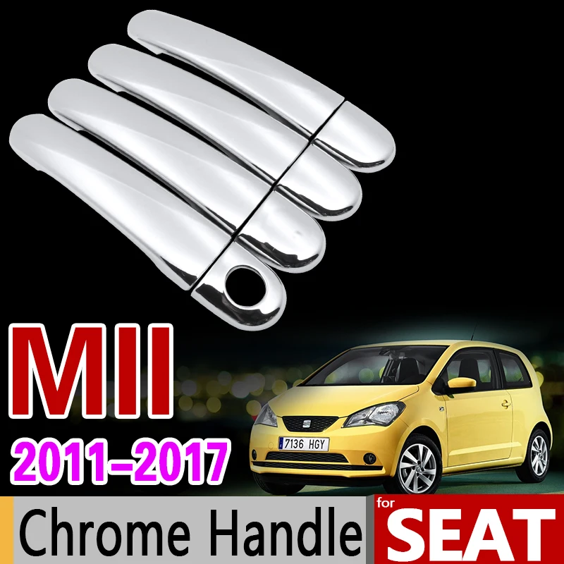 Хромированная накладка на ручку для сиденья Mii e комплект отделки 2011 2012 2013 2014 2015 2016
