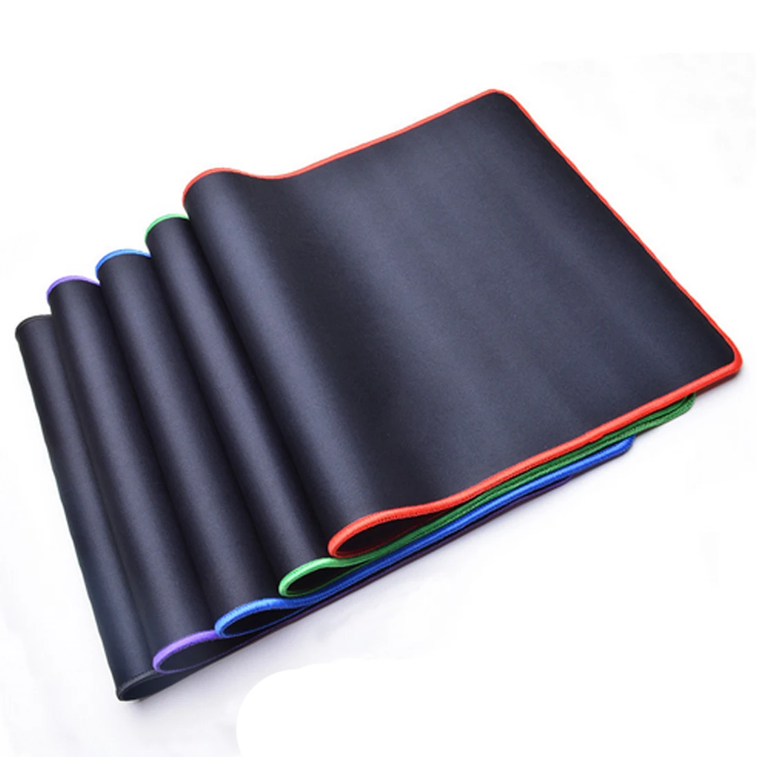 Большой игровой коврик для мыши 60*30 см красный/синий/черный/зеленый/Фиолетовый