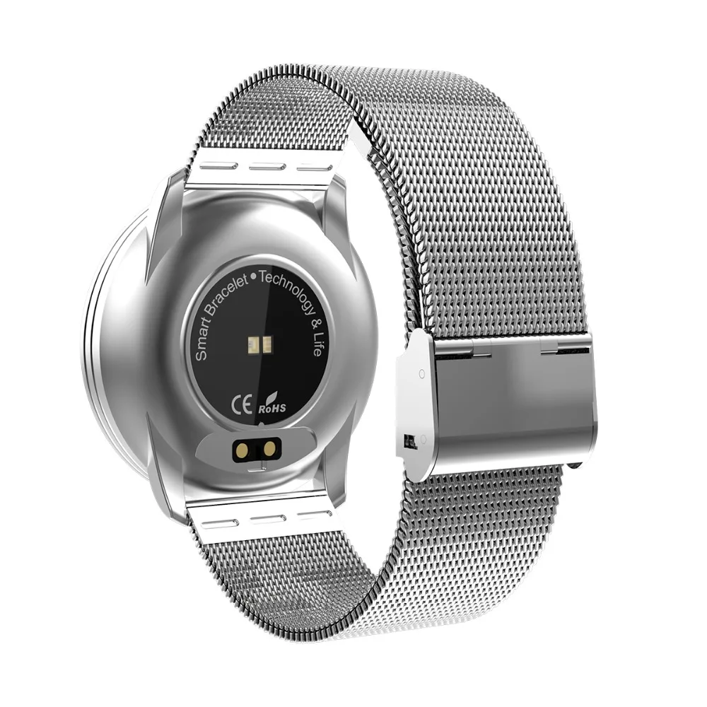 Новый Фитнес Трекер Смарт часы для мужчин Bluetooth женщин сердечного ритма сна