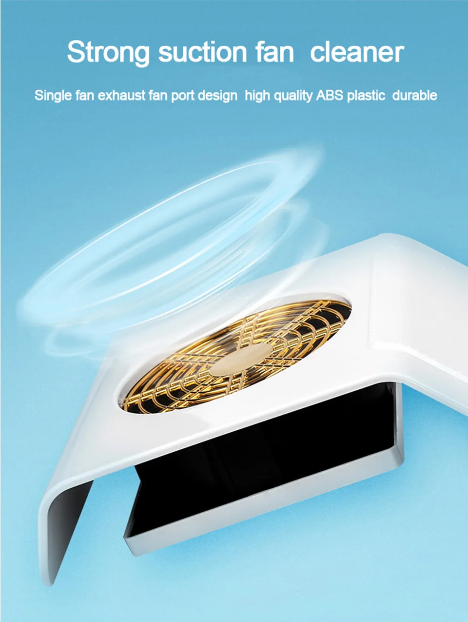 Pro Nail Dust Suction Dust Collector Fan Vacuum Cleaner Manicure Machine Tools Dust Collecting Bag Nail Art Manicure Salon Tools
