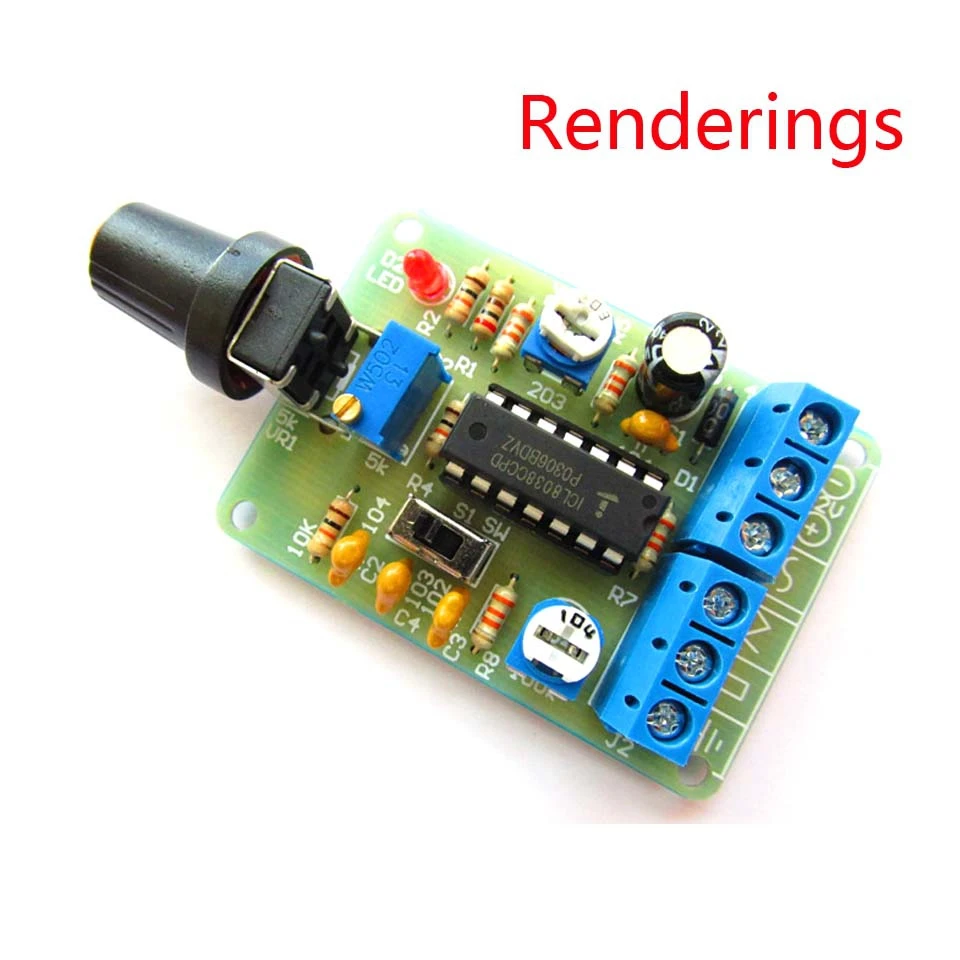 Модуль генератора сигналов ICL8038 с монолитной функцией набор сделай сам