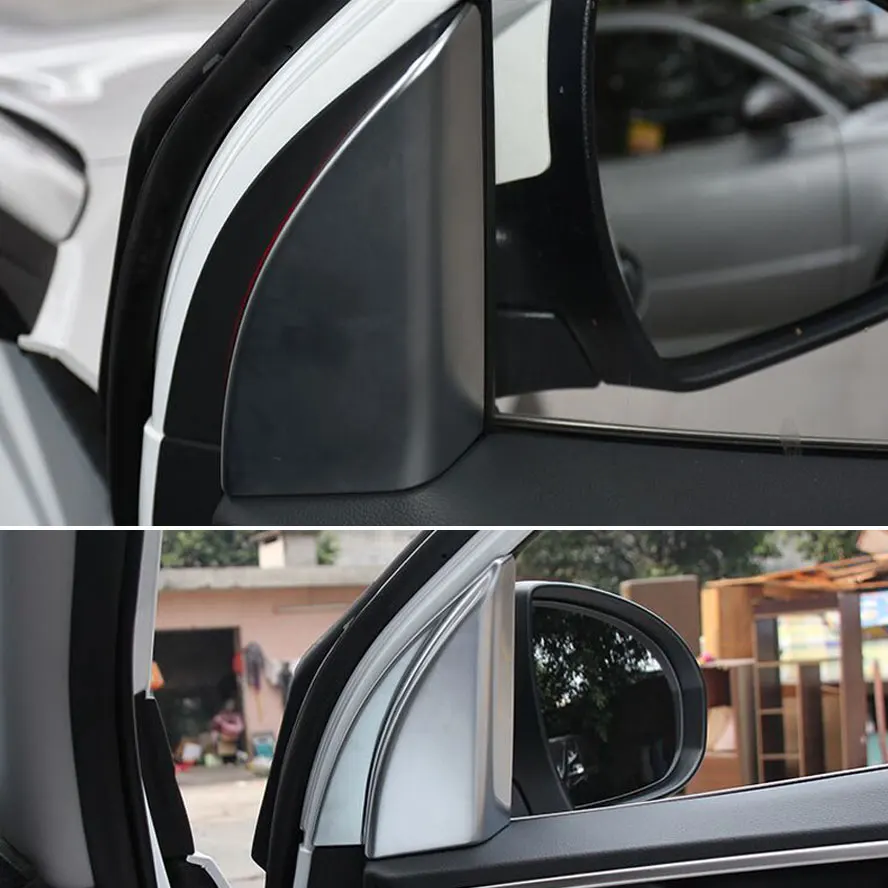 2 шт./пара Автомобильный интерьер ABS передний треугольный столб покрытие для окна