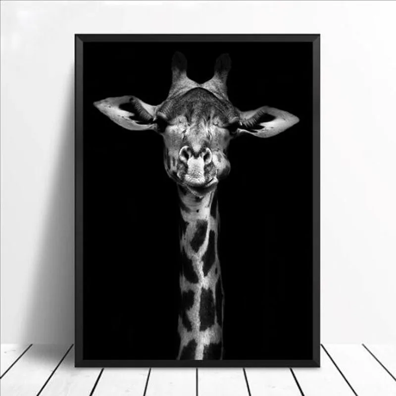 

DIY 5D Mosaic Diamond Embroidery Black White Giraffe Diy Square Diamond Painting Cross Stitch Needlework Home Wall Art Decor