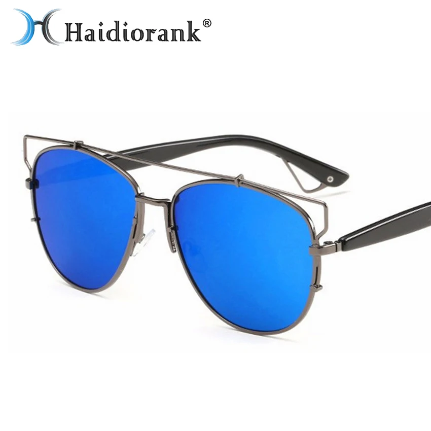 Кошачий глаз солнцезащитные очки женщин Брендовая Дизайнерская обувь 2017 ретро