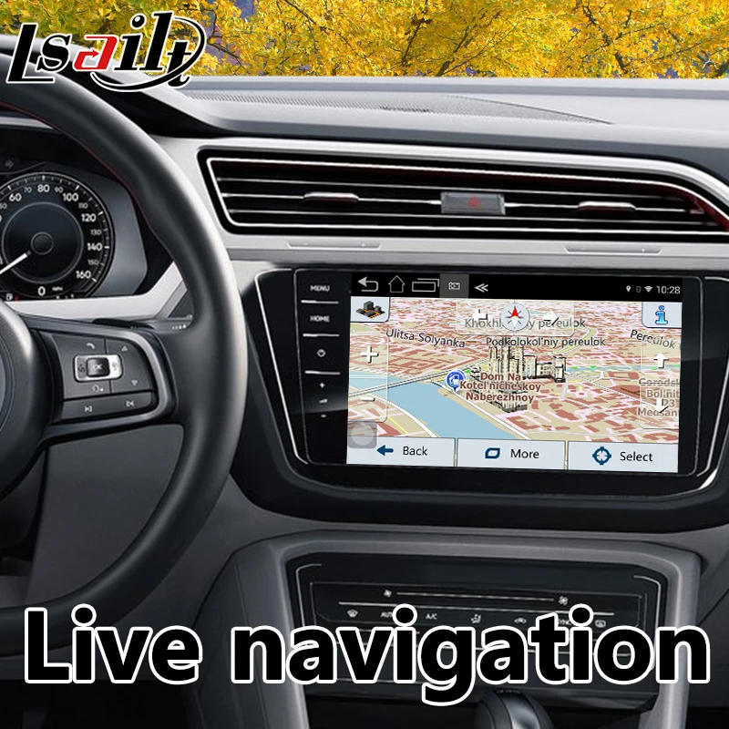 

Android 9.0 wireless carplay&GPS Navigation for Volkswagen Tiguan Sharan Magton MIB MQB support phone mirrorlink