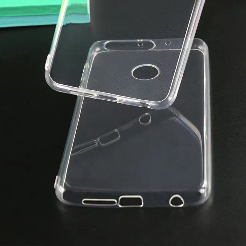 Ультратонкий Прозрачный чехол из ТПУ для Huawei Honor 8 Honor8 мягкая задняя крышка с