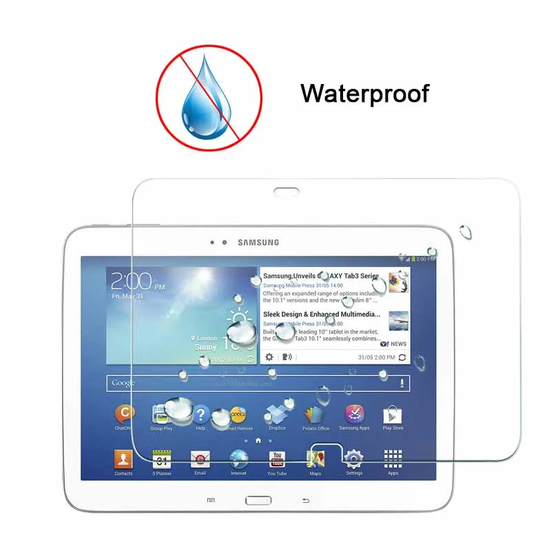 1pce Взрывозащищенная нано мягкая пленка для Samsung Galaxy Tab 3 10 1 P5200 &quotTAB
