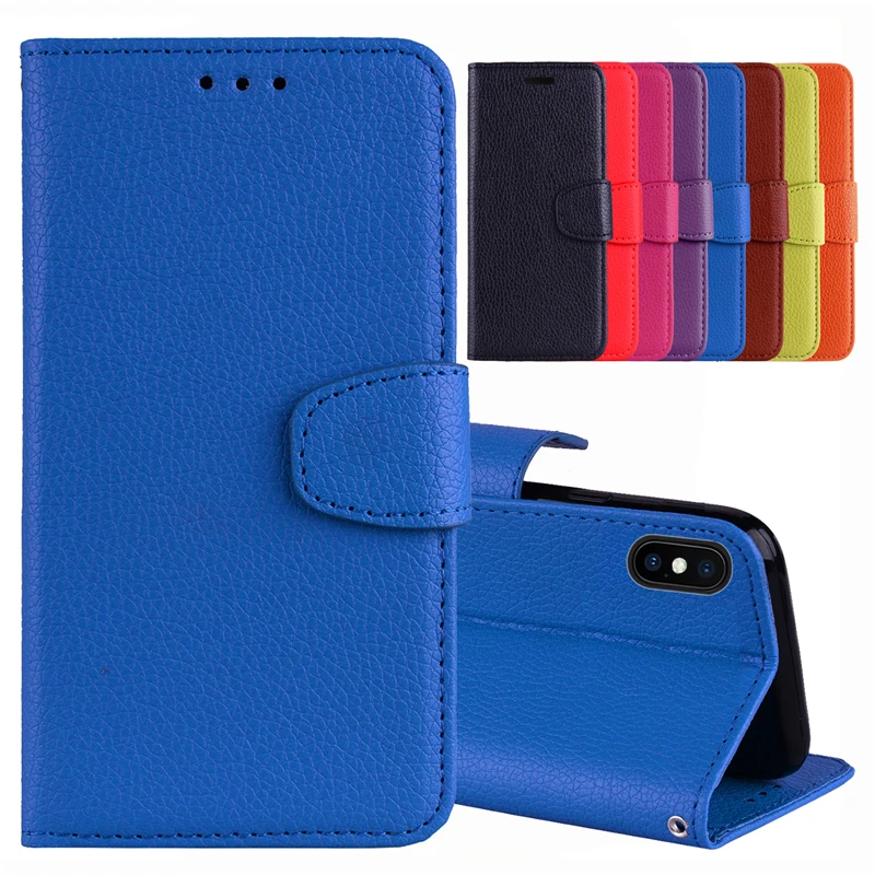 for iPhone 5 5S SE 6 6S 8 7Plus Case Cover Luxury Wallet PU Leather Flip Phone iPhoneX XR XS Max 6.1 inch | Мобильные телефоны и