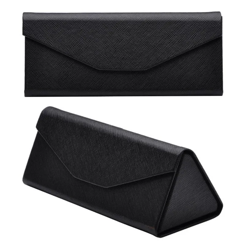 Foldable Glasses Box Lightweight Leather Sunglasses Case for Men Women KA-BEST | Аксессуары для одежды
