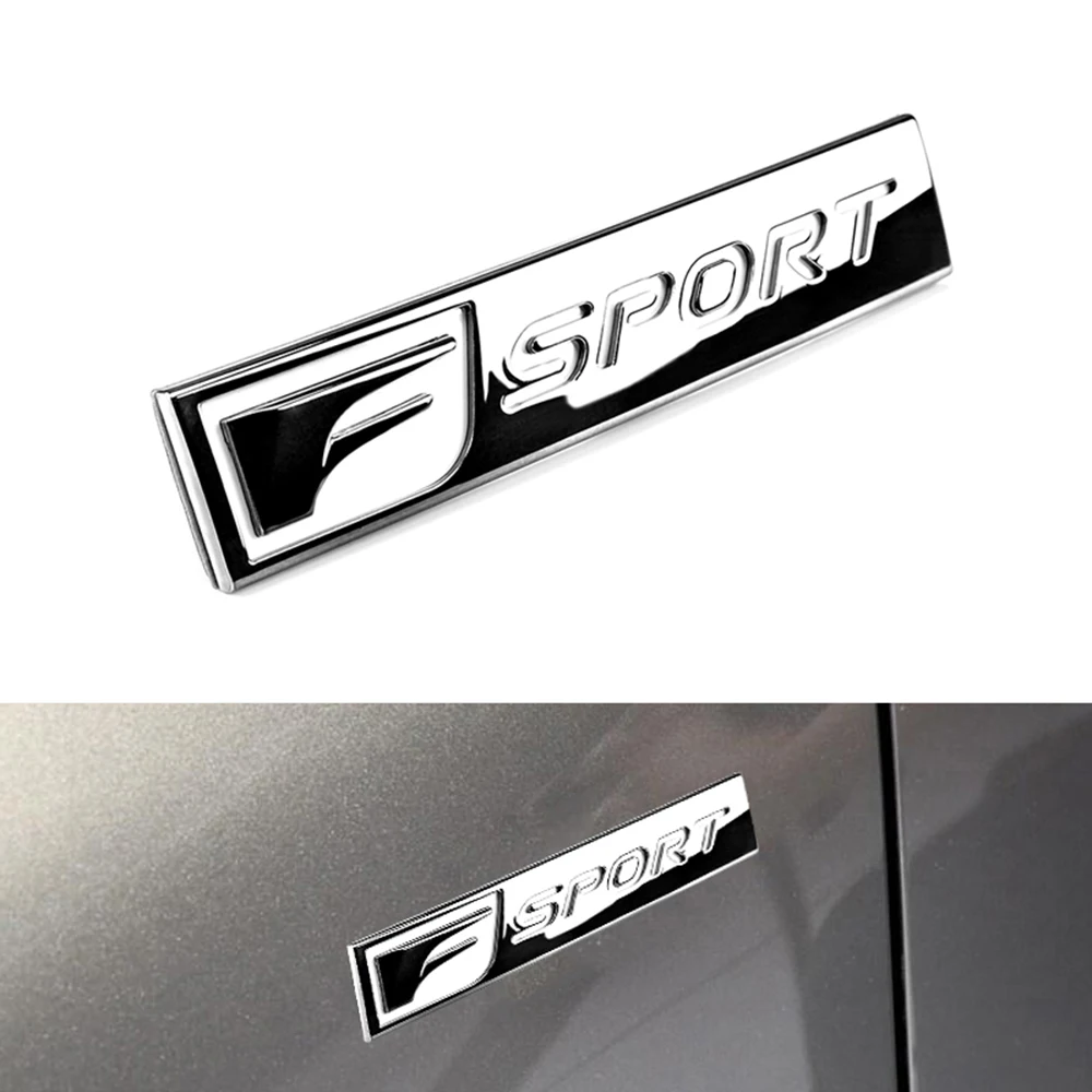 12 см Серебряный Логотип Эмблема автомобиля Стикеры для Lexus F SPORT RC LFA CT ES GS GX LC v