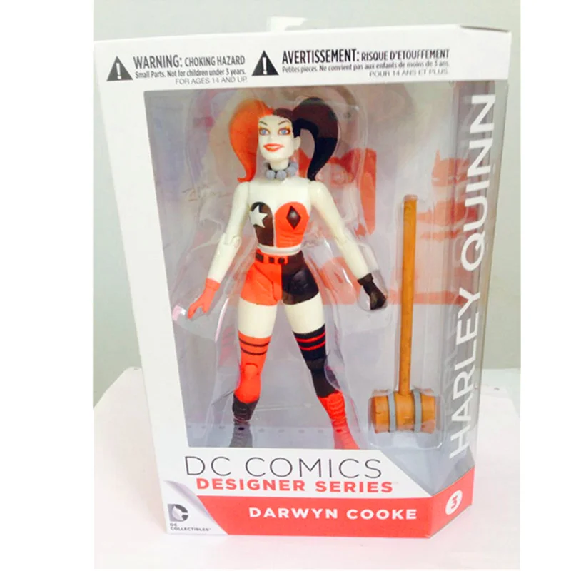 Экшн-фигурки 16 см. NECA DC Batman Харли Куин Статуэтка из ПВХ Ver аниме модель украшение